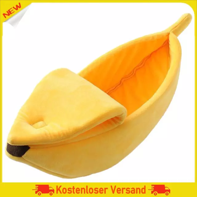 Banana Shape Pet Dog Cat Sleeping Bed Soft for Small Medium Large Dogs Cats