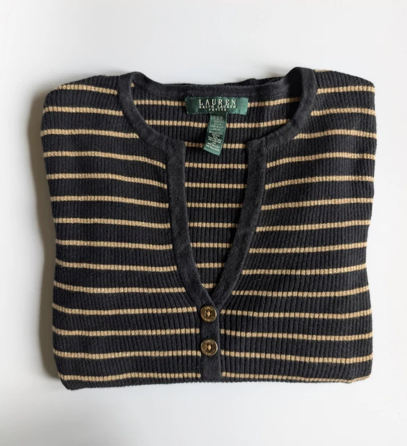 Pull col montant en lurex côtelé Femme, Noir | Milano