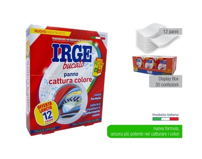IRGE Panno Cattura Colore Lavapoker 4 in 1 6Pz Multicolor 