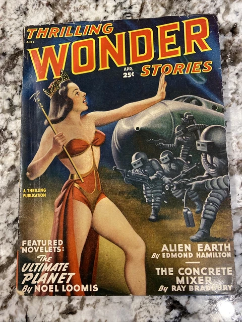 Thrilling Wonder Stories Pulp Apr 1949 Vol. 34 #1 VG- 3.5