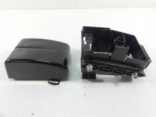 2015 Harley FXDF Dyna Fat Bob Left Electrical Tray Carrier Stay & Cover 70367-12