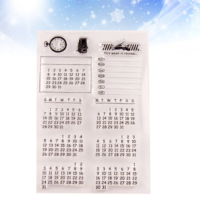 3 stücke klar stempel transparent dichtstempel für diy scrapbooking handwerk fot 2