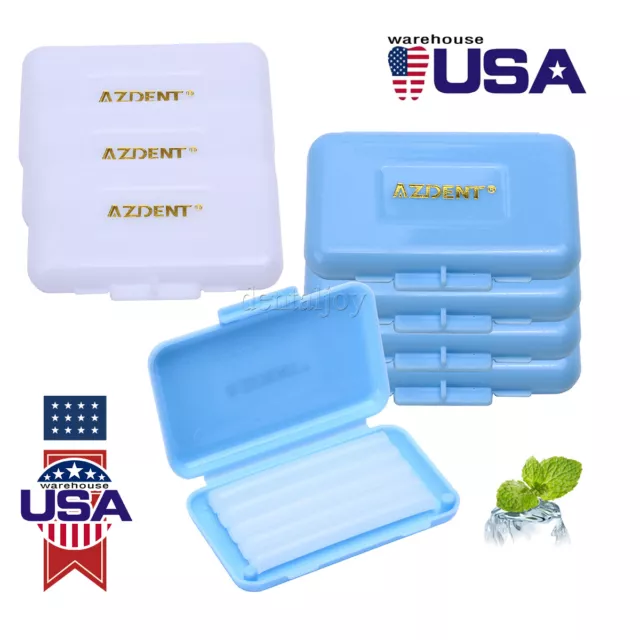 10X Dental Orthodontic Wax White-Original /Mint Scent For Braces Gum Irritation