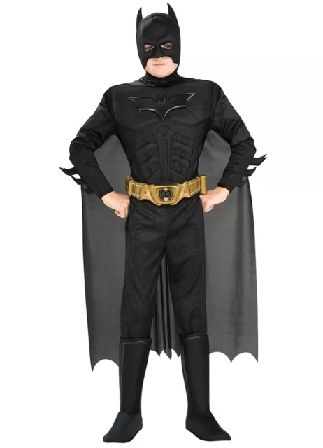 Batman THE DARK KNIGHT Deluxe Muscle Child Costume