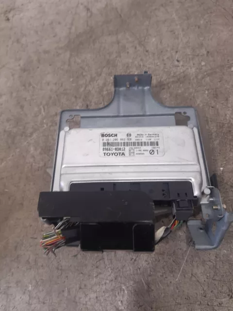 2001 Toyota Yaris 1.0 Petrol Engine Control Unit Module Ecu 0261206882