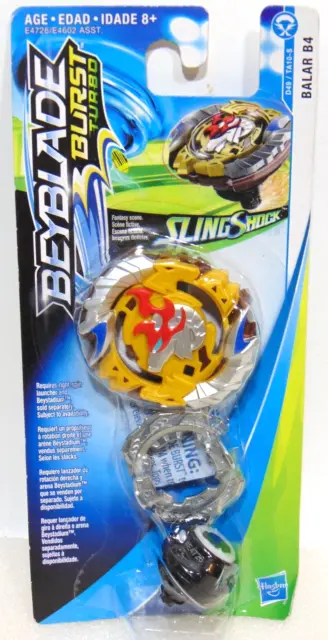 BEYBLADE BALAR B4 D49 / TA10-S Burst Turbo Attack Hasbro Spinning Toy Gift NEW