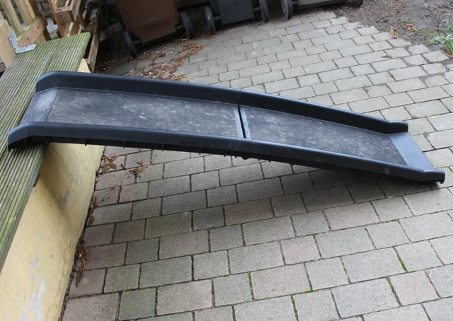 Auto Hunderampe Einstieghilfe Anti Rutsch klappbar Schwarz 160x40cm bis 90Kg