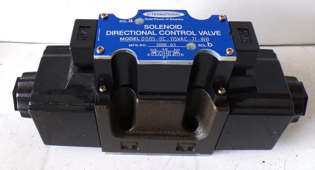 International Fluid Power DG05-0C-115VAC-71-WB Directional Cont. Valve w/DSV-G03