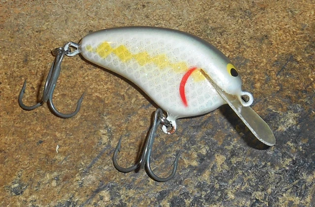 RICHARD A MANLEY Ron E. Bee Baby Pig Balsa Crankbait/Very