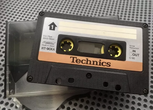 Technics RT-60 XA Type 2 Cassette Tape Used Tabs Intact x1