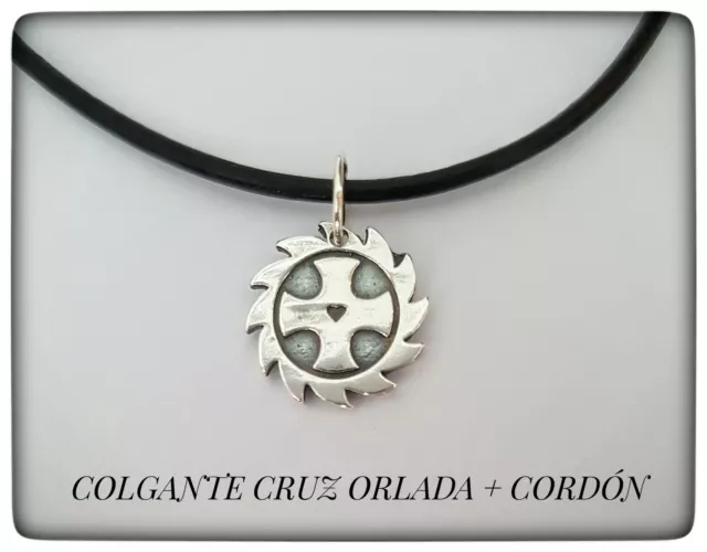 Cruz Orlada Colgante Parravicini Plata  Pendant Cross Orlada Parravicini Silver