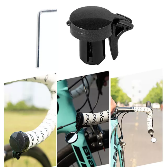 Mini Bicycle Rearview Mirror Rear View Cycling Bike Safety Handlebar Flexible