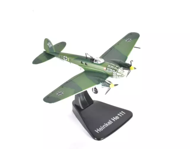 Heinkel He 111 Luftwaffe KG54 1/144 WW2 Atlas - AVION MODEL PLANE AIRCRAFT B103