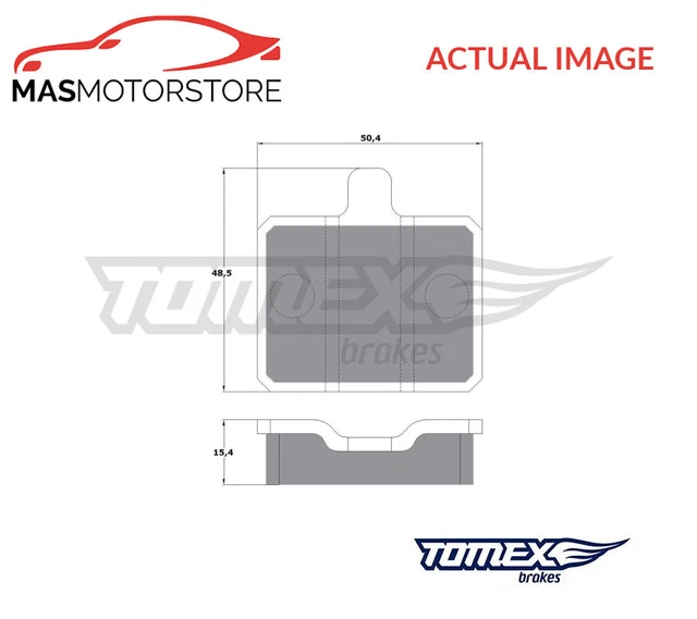 Brake Pads Set Braking Pad Front Tomex Brakes Tx 10-25 P New Oe Replacement