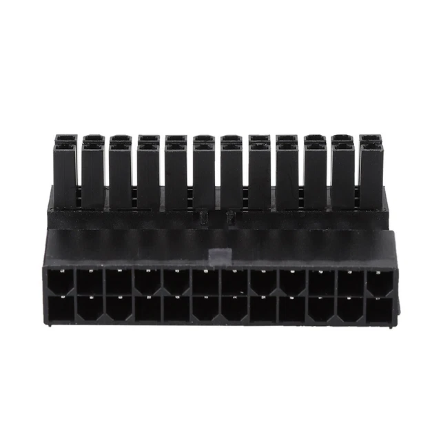 03 Kit Pratique De Câbles 'alimentation Noirs De Finition Soignée Câbles