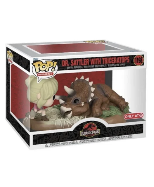 Funko POP! Jurassic Park: Dr. Sattler With Triceratops (#1198) Target Exclusive