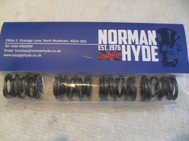 Norman Hyde Valve Spring Set For Bonneville T120 T140 Tiger Tr6 Tr7