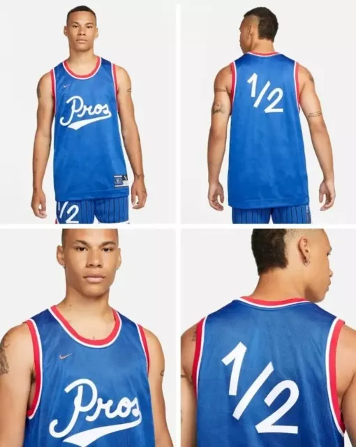 Nike Men Dri-Fit Lil Penny 1/2 Cent Pro Basketball Jersey DA5991 Size Large  New