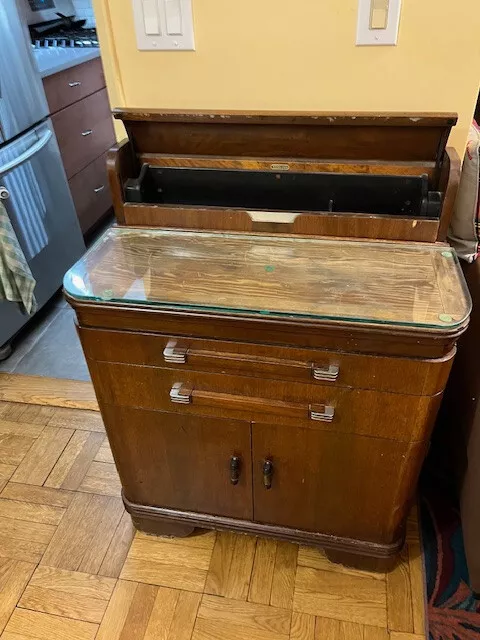 Vintage Art Deco Hamilton Dentists Cabinet