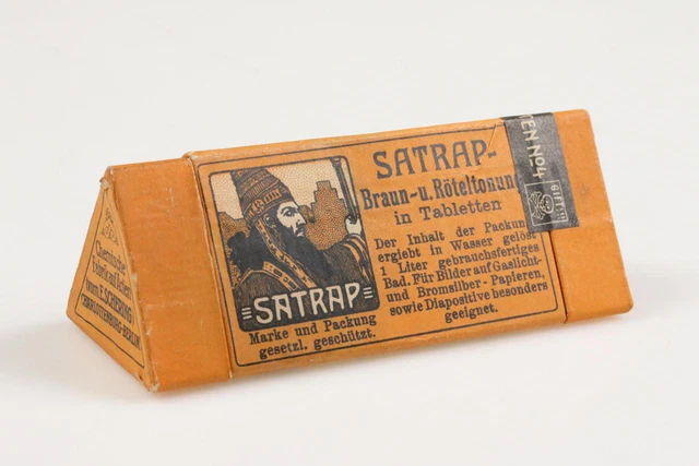 Sátrapa marrón y rubéola - embalaje histórico
