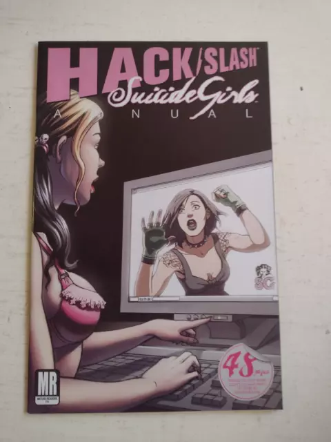 Hack Slash Suicide Girls Annual #1 Ddp Comics 2008 Cover B  Nm+