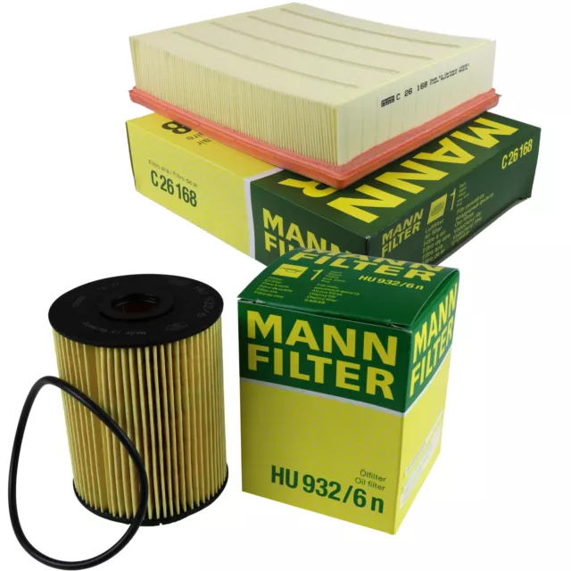 MANN-FILTER Kit Filtro de Aceite Filtro Aire Inspección Set MOL-9693838
