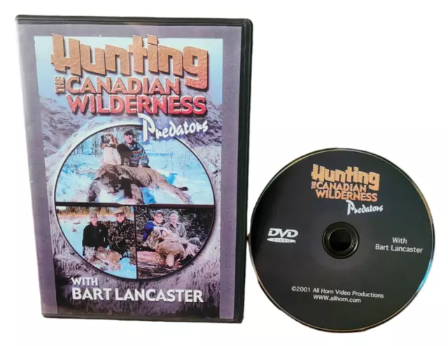 Hunting The Canadian Wilderness: Predators (DVD, 2001) Outdoors Game Hunting