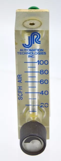 JR Automation Technologies SCFH Air Flowmeter, used and untested.