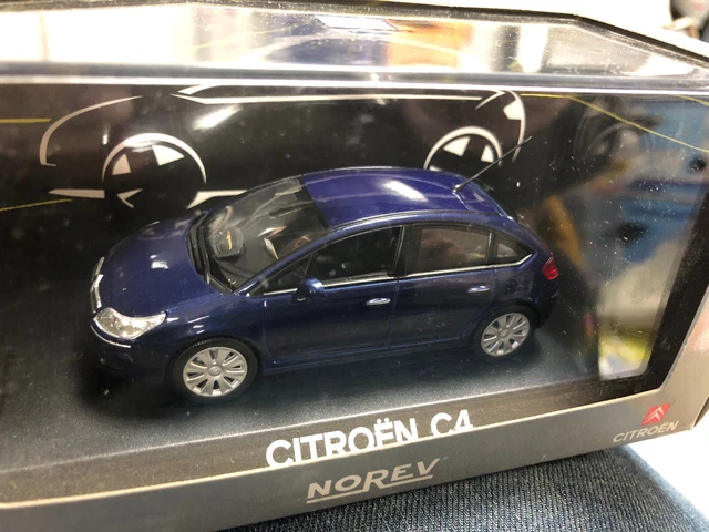 Citroën C4 Berline Bleu Oriental 1/43 Norev 155411 2