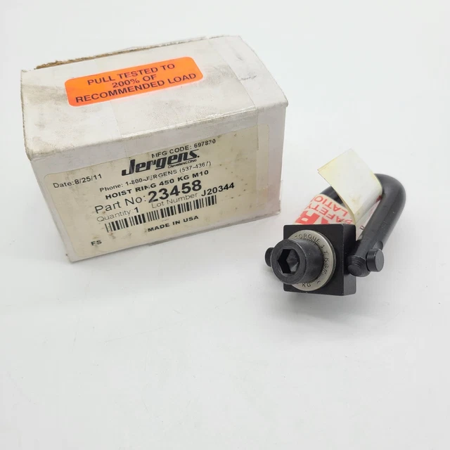 *New* Jergens 23458 Hoist Ring