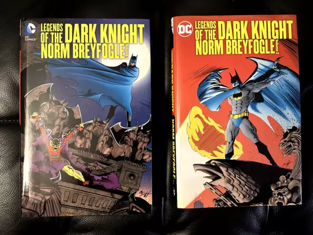 Batman: Legends of the Dark Knight by Norm Breyfogle Hardcover Vol 1-2 DC Comics