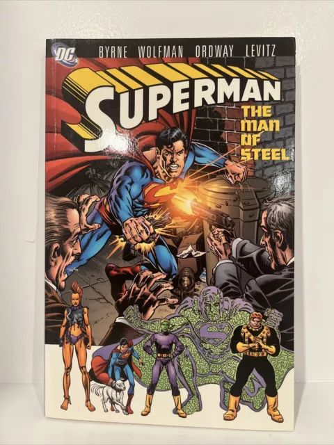 Superman: The Man of Steel #4 Byrne Wolfman Ordway Levitz