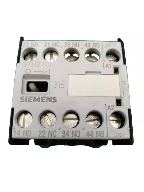Siemens Contactor 24 VDC Coil 10 Amp 3TH20 31-0LB4