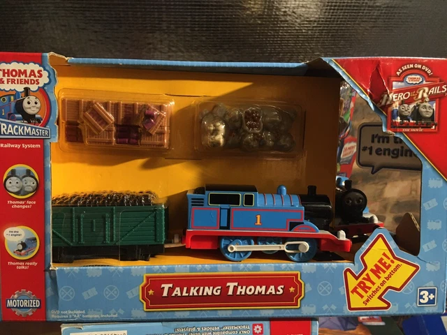 TRACKMASTER THOMAS FRIENDS FLIP FACE TALKING THOMAS Very rare