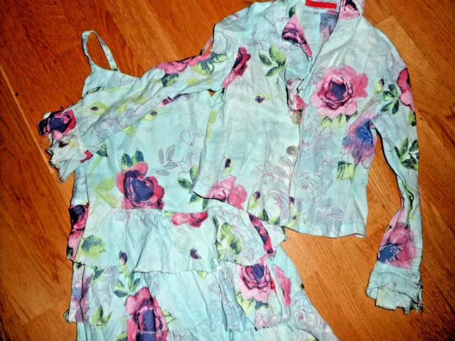 Summer outfit Linen Dress & Jacket (age 3 - 4 )- Designer - Bengh Per Principese