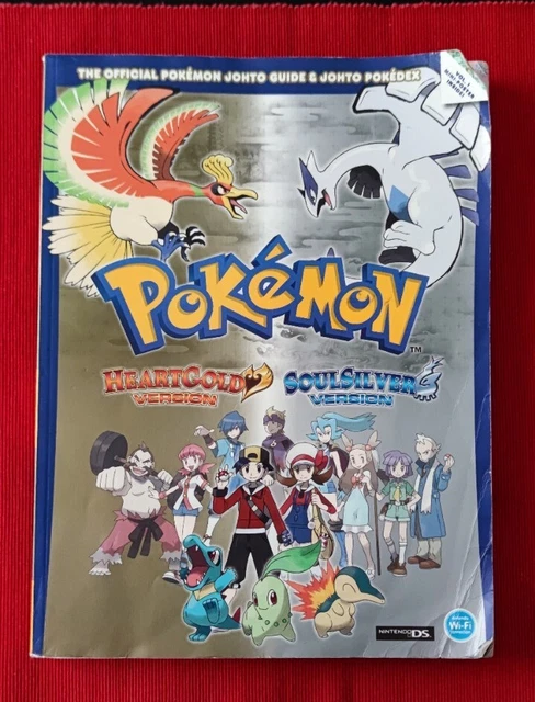 POKEMON HEARTGOLD SOULSILVER Official Johto Strategy Guide Pokedex £26.95 - PicClick UK