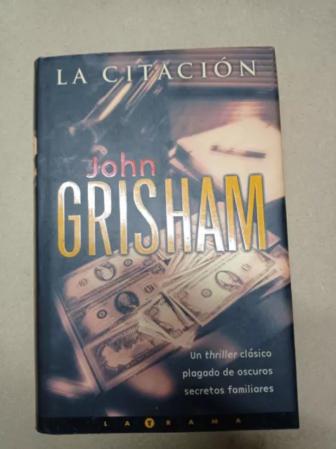 Libro La citación de John Grisham