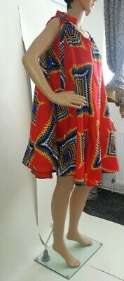 Beautiful Summer Women Dress Ankara Fabric African Print Ladies Dress Free Style