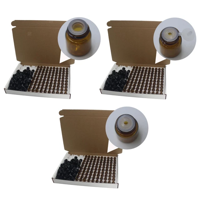 100-teiliges Set Probenflaschen Ölfläschchen, kleine Ölflaschen