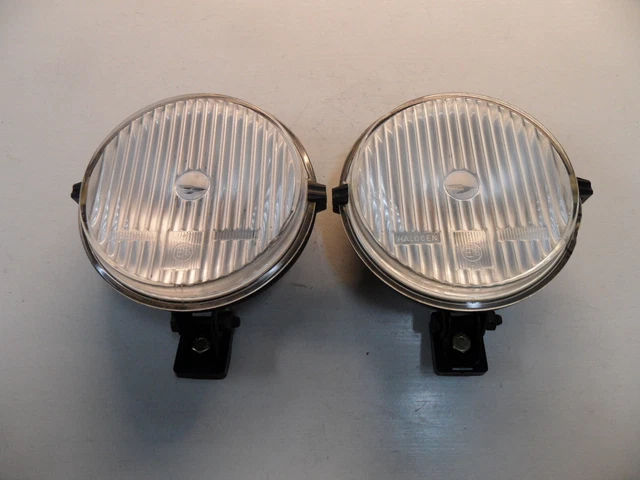 originaler Satz DDR Halogenscheinwerfer 155mm Wartburg Barkas B1000 Trabant IFA