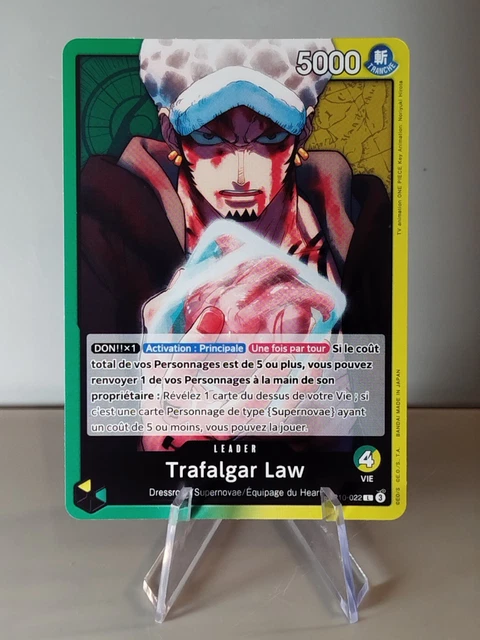 Trafalgar Law SEC OP10-119 Japanese ONE PIECE Card Royal Blood - NM