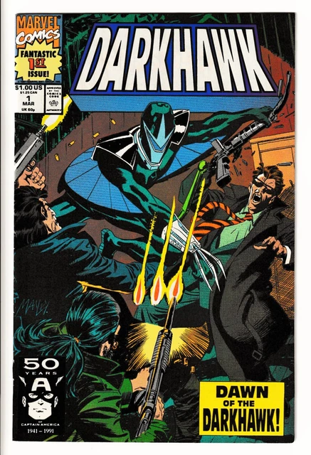 Darkhawk #1 (1991, Marvel) 1st Appearance and Origin of Darkhawk, Key Issue