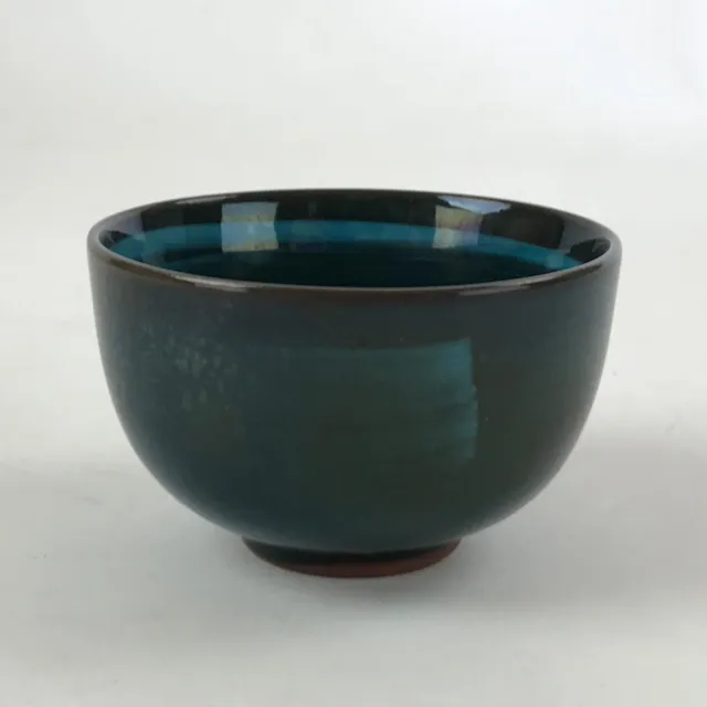 Japanese Bonsai Pot Kyo-ware HEIAN KOSEN 2.9(7.3cm) Green Glazed