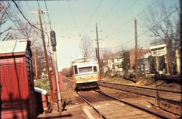 FA09 ORIGINAL Train Trolley Subway Bus Slide MEDLA 78 Straight residential 1976