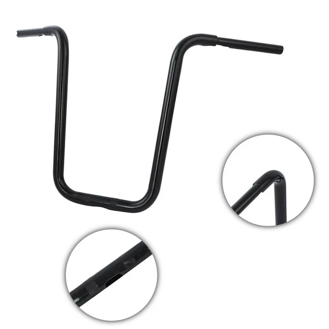 Guidon Ape Hanger 12" 1" Pré Percé Harley Davidson à Partir De 1982 Chrome Chez Kustom Store Motorcycles – Kustom Store Motorcycles