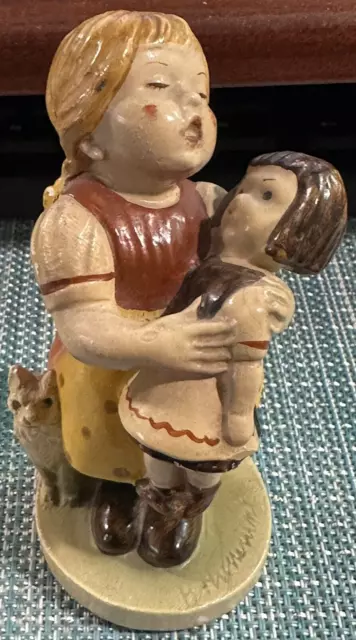 Vintage 1942 Hummel Chalkware Figurine Herbert Dubler Ars Sacra "AS IS" RARE! Vintage 1942 Hummel Chalkware Figurine Herbert Dubler Ars Sacra "AS IS" RARE!