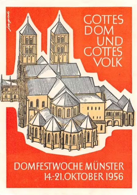747391) Bund / Berlin Soka Domfestwoche Münster 1956