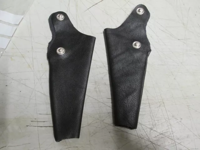 Classic Style Trials/Enduro Lever Covers ,LEVER COVERS WITH POPPER FASTENING