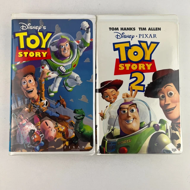 WALT DISNEY PIXAR Toy Story 1 & 2 VHS Video Tape Lot 12.08 PicClick CA