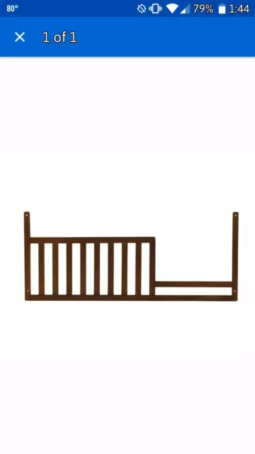 Baby Cache Manhattan Collection Toddler Guard Rail - Cognac 4575-COG